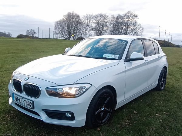 BMW 1-Series Hatchback, Diesel, 2016, White