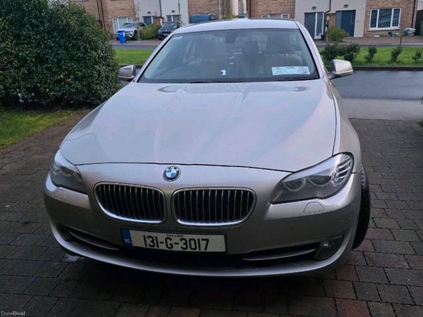 BMW 5-Series Saloon, Diesel, 2013, Silver