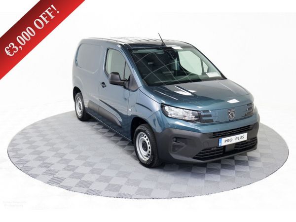 Peugeot Partner Van, Diesel, 2026, Blue