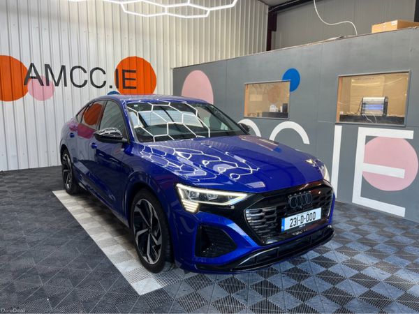 Audi Q8 SUV, Electric, 2023, Blue