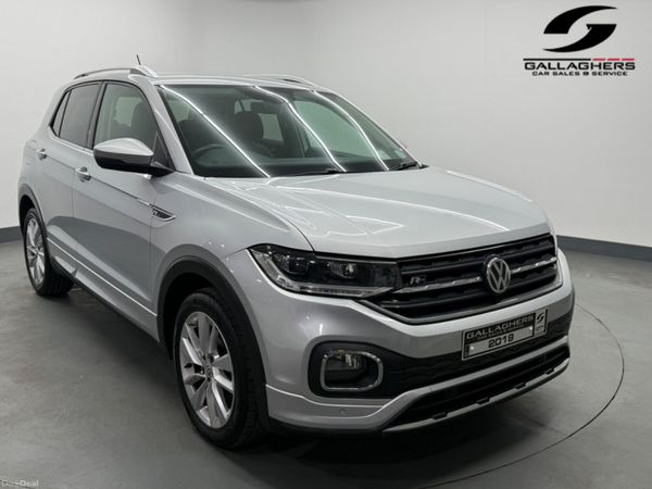 Volkswagen T-Cross SUV, Petrol, 2019, Grey