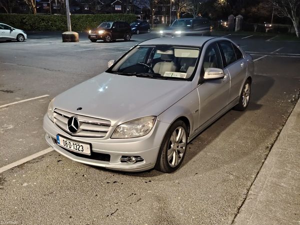 Mercedes-Benz C-Class Saloon, Petrol, 2008, Silver