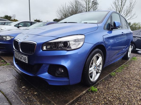 BMW 2-Series Hatchback, Petrol Plug-in Hybrid, 2017, Blue