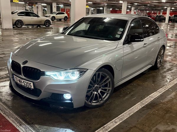 BMW 3-Series Saloon, Petrol Plug-in Hybrid, 2017, Silver