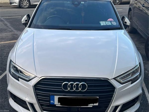 Audi A3 Saloon, Petrol, 2018, White