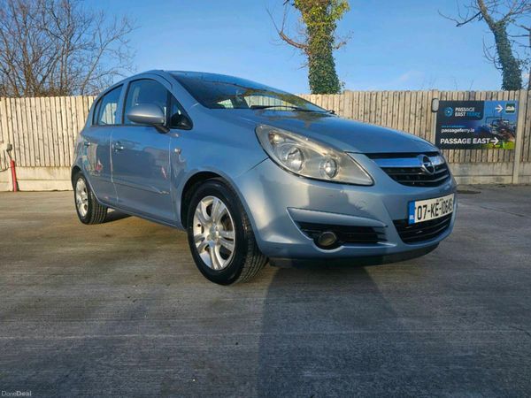 Opel Corsa Hatchback, Petrol, 2007, Blue