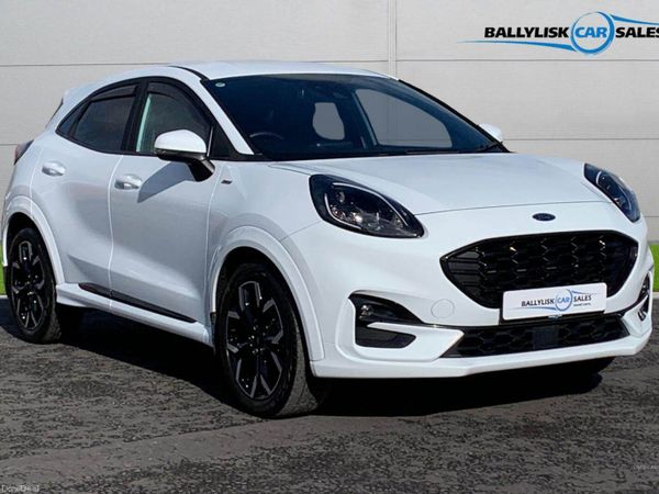Ford Puma SUV, Petrol Hybrid, 2023, White