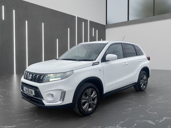 Suzuki Vitara SUV, Petrol Hybrid, 2024, White