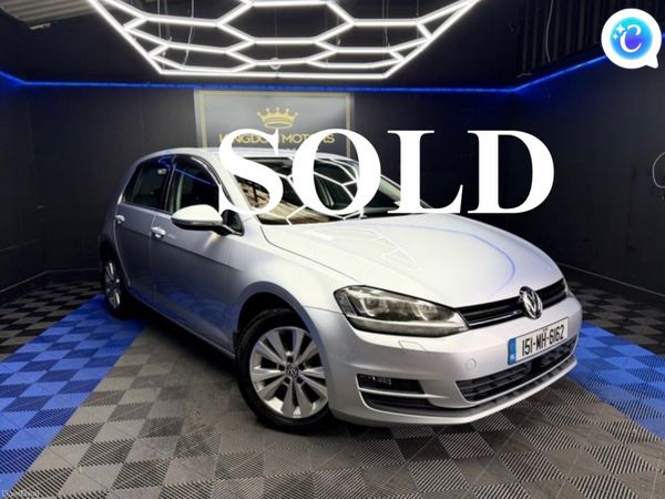 Volkswagen Golf Hatchback, Petrol, 2015, Silver
