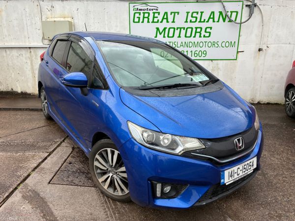 Honda Fit Hatchback, Petrol Hybrid, 2014, Blue