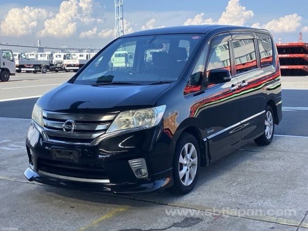Nissan Serena MPV, Petrol Hybrid, 2013, Black