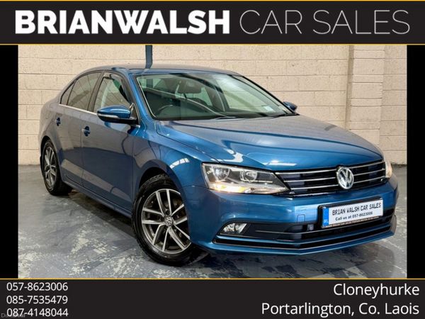 Volkswagen Jetta Saloon, Diesel, 2018, Blue