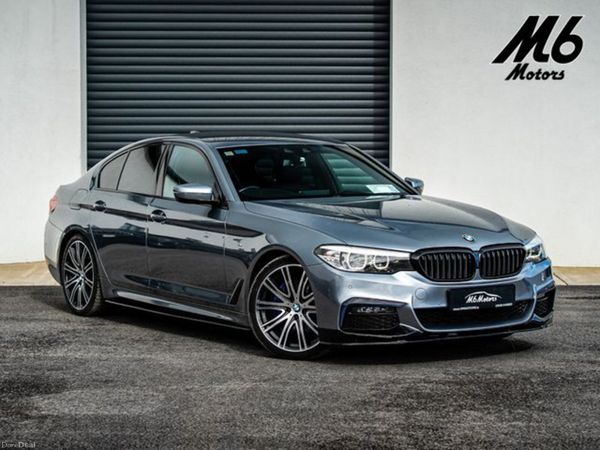 BMW 5-Series Saloon, Diesel, 2019, Blue