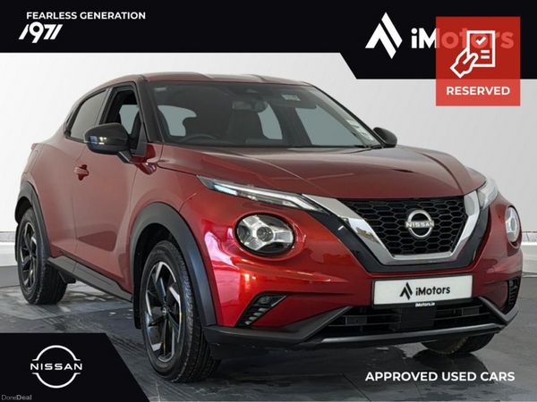 Nissan Juke SUV, Petrol, 2023, Red