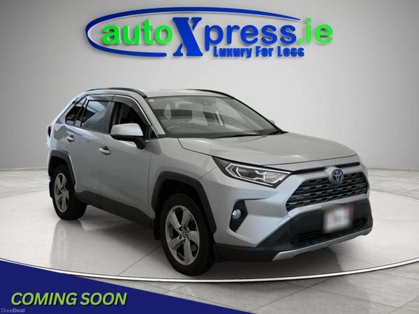 Toyota RAV4 SUV, Petrol Hybrid, 2021, Silver