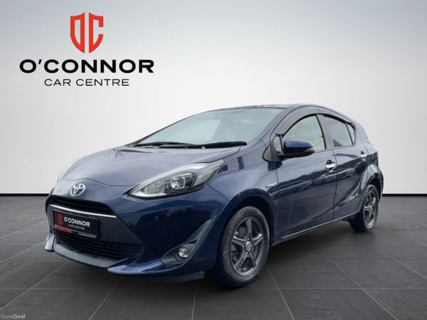 Toyota Aqua Hatchback, Petrol Hybrid, 2019, Black