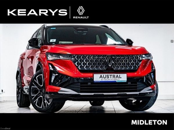 Renault Austral SUV, Petrol Hybrid, 2026, Red