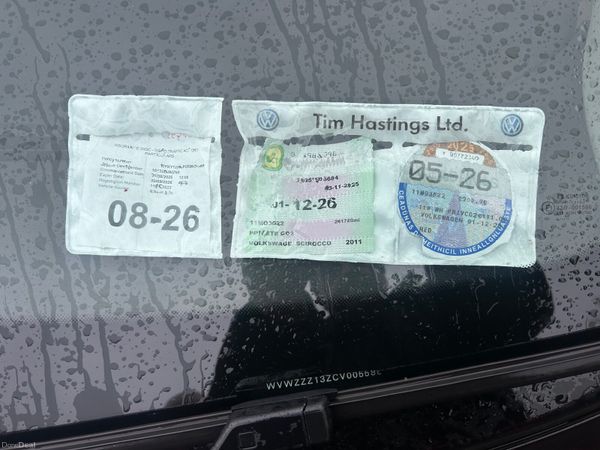 Volkswagen Scirocco Hatchback, Diesel, 2011, Red