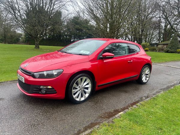Volkswagen Scirocco Hatchback, Diesel, 2011, Red