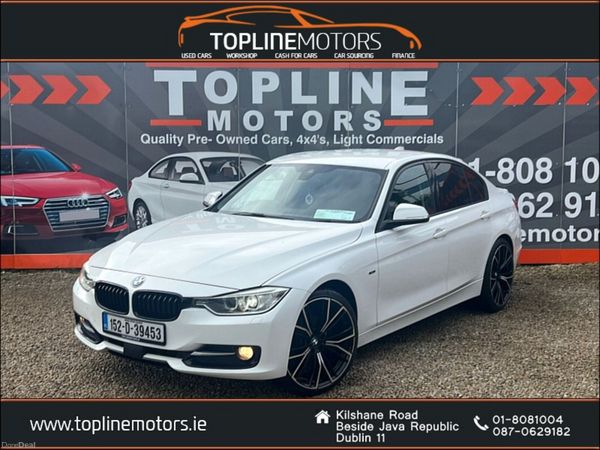 BMW 3-Series Saloon, Diesel, 2015, White