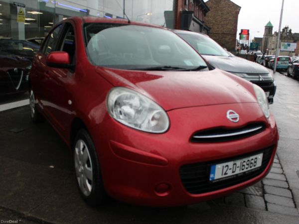 Nissan Micra Hatchback, Petrol, 2012, Red