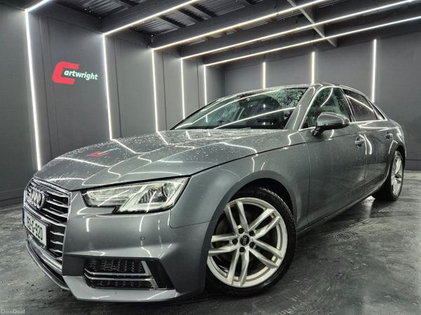 Audi A4 Saloon, Diesel, 2019, Grey