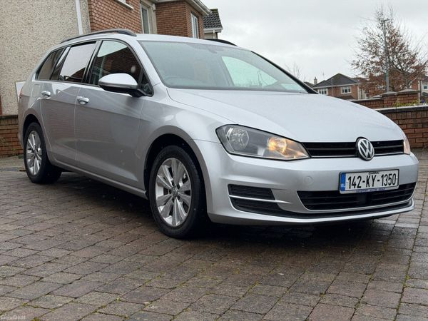 Volkswagen Golf Estate, Diesel, 2014, Silver