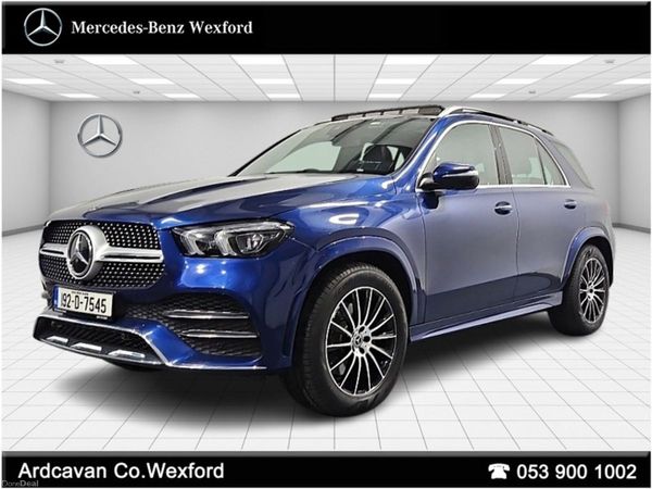Mercedes-Benz GLE SUV, Diesel, 2019, Blue