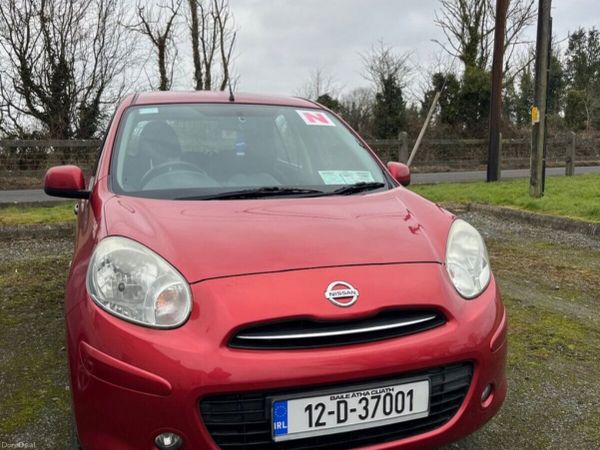 Nissan Micra Hatchback, Petrol, 2012, Red