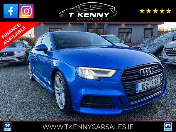 Audi A3 Saloon, Diesel, 2018, Blue