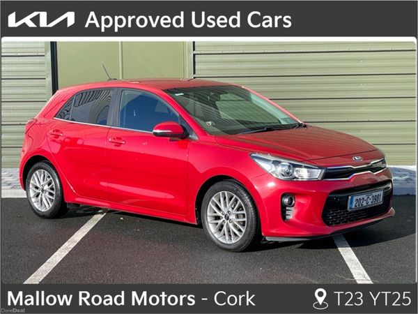 Kia Rio Hatchback, Petrol, 2020, Red