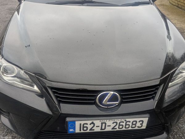 Lexus CT Hatchback, Petrol Hybrid, 2016, Black