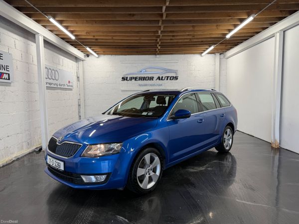 Skoda Octavia Estate, Diesel, 2017, Blue