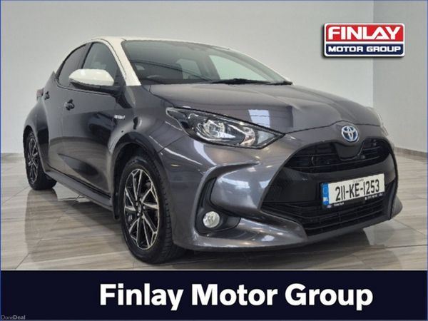 Toyota Yaris Hatchback, Petrol Hybrid, 2021, Grey