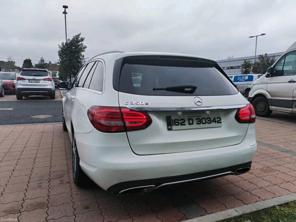 Mercedes-Benz C-Class Estate, Petrol Plug-in Hybrid, 2016, White