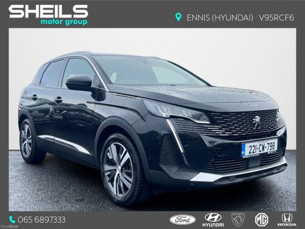 Peugeot 3008 MPV, Diesel, 2022, Black