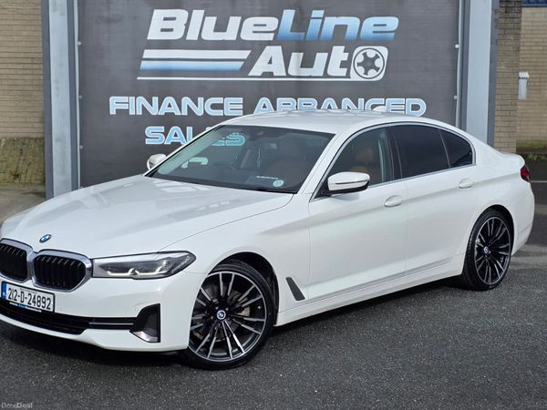 BMW 5-Series Saloon, Diesel, 2021, White
