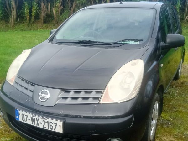 Nissan Note MPV, Petrol, 2007, Black