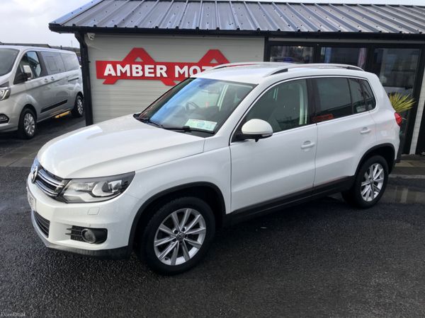 Volkswagen Tiguan SUV, Petrol, 2014, White
