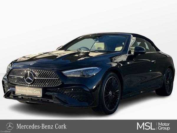 Mercedes-Benz CLE Convertible, Diesel Hybrid, 2026, Black