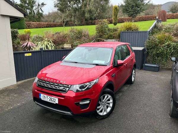 Land Rover Discovery Sport SUV, Diesel, 2017, Red