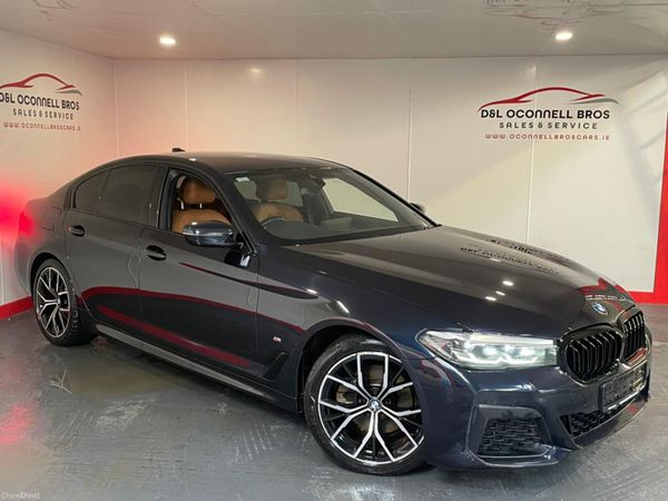 BMW 5-Series Saloon, Diesel Hybrid, 2022, Black