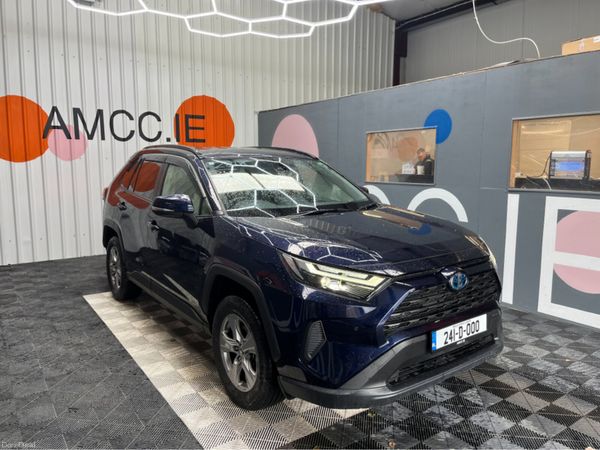 Toyota RAV4 SUV, Petrol Hybrid, 2024, Blue