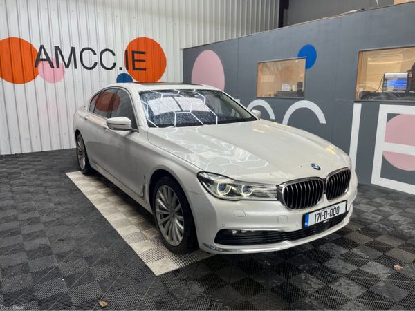 BMW 7-Series Saloon, Petrol Plug-in Hybrid, 2017, White
