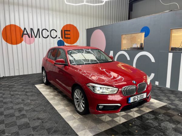 BMW 1-Series Hatchback, Diesel, 2018, Red