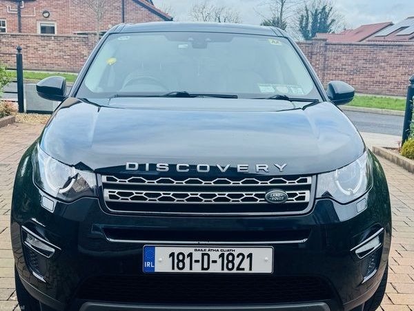 Land Rover Discovery Sport SUV, Diesel, 2018, Black