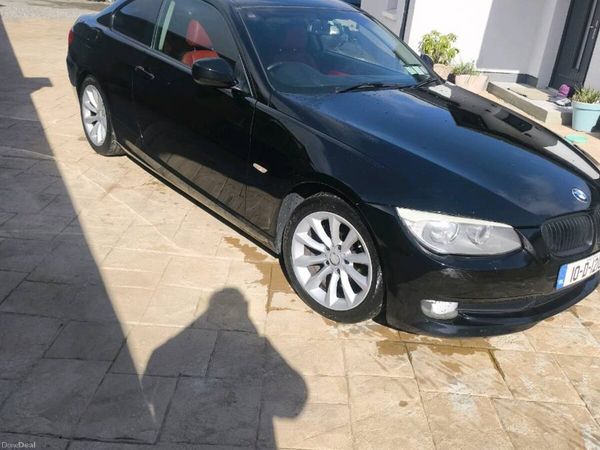 BMW 3-Series Coupe, Diesel, 2010, Black