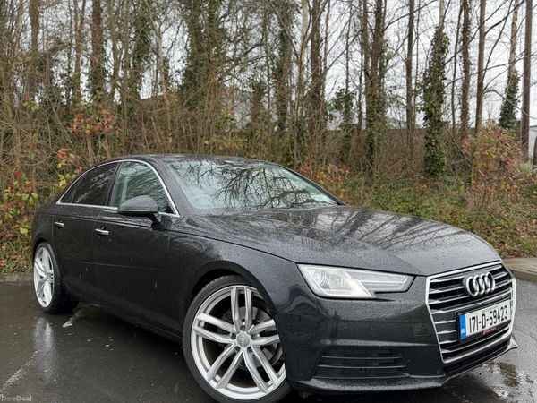 Audi A4 Saloon, Diesel, 2017, Black