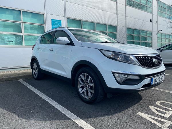 Kia Sportage SUV, Diesel, 2014, White