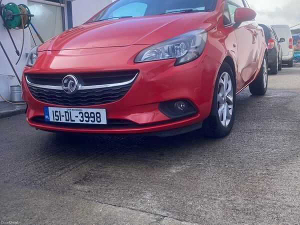 Vauxhall Corsa Hatchback, Diesel, 2015, Red
